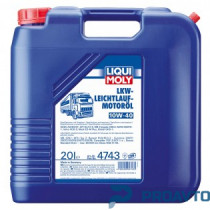 Liqui Moly Масло моторное полусинтетическое LiquiMoly LKW-Leichtlauf-Motoroil Basic 10W-40, 20л 1089