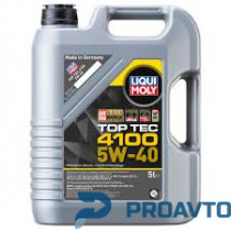 Liqui Moly Масло моторное синтетическое LiquiMoly Top Tec 4100 5W-40, 5л, 2686