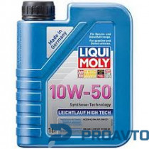 Liqui Moly Масло моторное полусинтетическое LiquiMoly Leichtlauf High Tech 10W-50, 1л, 9081