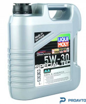 Liqui Moly Масло моторное синтетическое LiquiMoly Special Tec AA 5W-30. 4л 7516