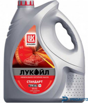 Масло моторное минеральное Lukoil Стандарт 15W-40, 5л 19436