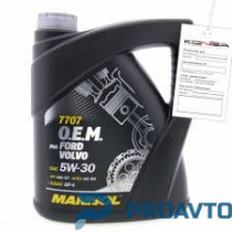 Масло моторное синтетическое Mannol 7707 O.E.M. for Ford Volvo 5W-30, 4л