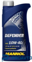 Масло моторное полусинтетическое Mannol Stahlsynt Defender 10W-40, 1л