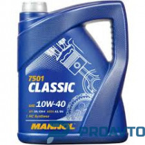 Масло моторное полусинтетическое Mannol Classic 10W-40, 5л
