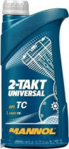 Масло моторное минеральное Mannol 2-takt universal, 1л