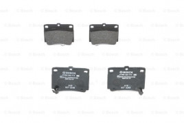 Комплект тормозных колодок, дисковый тормоз BOSCH 0 986 424 711