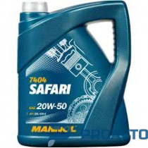 Масло моторное минеральное Mannol SAFARI 20W-50, 5л