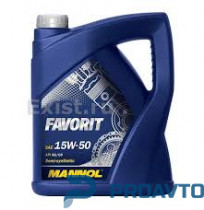 Масло моторное полусинтетическое Mannol FAVORIT 15W-50, 5л