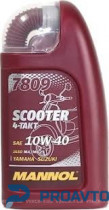 Масло моторное синтетическое Mannol 4-Takt Scooter 10W-40, 1л