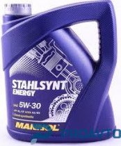 Масло моторное полусинтетическое Mannol Stahlsynt Energy SL/CF 5W-30, 4л