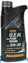 Масло моторное синтетическое Mannol 7707 O.E.M. for Ford Volvo 5W-30, 1л