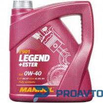 Масло моторное синтетическое Mannol LEGEND+ESTER 0W-40, 4л