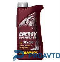 Масло моторное синтетическое Mannol Energy Formula FR 5W-30, 1л