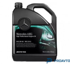Масло моторное MB AMG 229.5 Engine Oil 0W-40, 5л, 000989930213