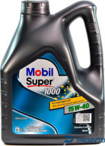 Масло моторное минеральное Mobil Super 1000 X1 15W-40, 4л, 152058