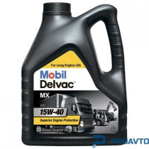 Масло моторное полусинтетическое Mobil DELVAC MX 15W-40, 4л, 148370