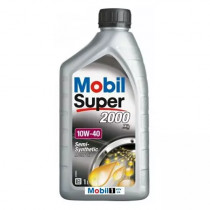 Масло моторное полусинтетическое MOBIL SUPER 2000 X1 10W-40, 1л. 152569