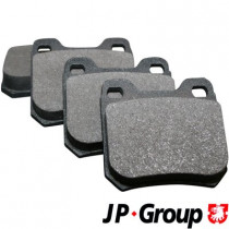 Комплект тормозных колодок, дисковый тормоз JP GROUP 1263700410