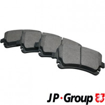 Комплект тормозных колодок, дисковый тормоз JP GROUP 1163706510