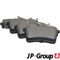 Комплект тормозных колодок, дисковый тормоз JP GROUP 4163700910