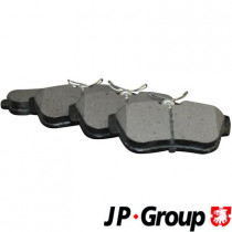 Комплект тормозных колодок, дисковый тормоз JP GROUP 4163700810