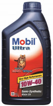 Моторное масло полусинтетическое Mobil Ultra 10W-40 1л. 152625