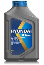 Масло моторное синтетическое Hyundai/Kia 5W-30 Xteer Diesel Ultra C3 SN/C3, 1л 1011224