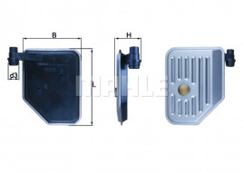 Гидрофильтр MAHLE HX 156