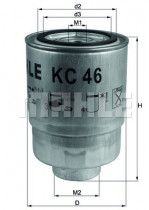 Топливный фильтр MAHLE KC 46