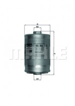 Топливный фильтр MAHLE KL 36