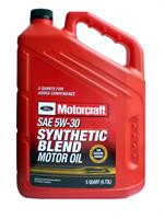 Motorcraft Масло моторное полусинтетическое Synthetic Blend Motor Oil 5W-30, 5л