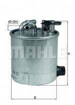 Топливный фильтр MAHLE KL 440/23