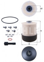 Топливный фильтр MAHLE KX 338/26D