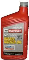 Motorcraft Масло моторное минеральное Super Duty Diesel Motor Oil 15W-40, 1л