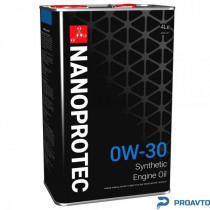 Масло моторное синтетическое NANOPROTEC 0W-30 Full Synthetic, 4л
