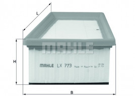 Воздушный фильтр KNECHT LX773