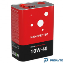 Масло моторное полусинтетическое NANOPROTEC Diesel Semi-Synthetic 10W-40, 4л