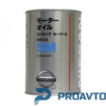 Масло моторное полусинтетическое Nissan Strong Save-X 5W-30, 1л, KLAL305301