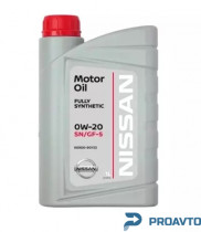 Масло моторное Nissan Motor Oil 0W-20, 1л, KE90090133