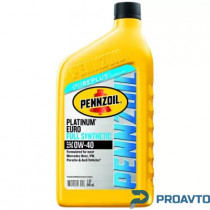 Масло моторное Pennzoil Platinum Euro 0W-40, 0.946 л., 550036272