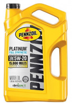 Моторное масло Pennzoil Platinum Full Synthetic 5W-20 Engine Oil 550046122 4.73 л