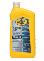 Моторное масло Pennzoil Platinum Euro 5W-40 Fully Synthetic 946 мл 550051120
