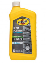 Моторное масло Pennzoil Ultra 0W-20 Platinum Fully Synthetic 946 мл 550039860