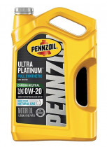 Моторное масло Pennzoil Ultra Platinum Full Synthetic 0W-20 Motor Oil 550045193 4.73л