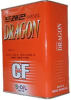 S-Oil Масло моторное полусинтетическое Dragon Super Diesel CF 5W-30, 4л