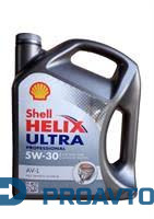 Масло моторное синтетическое Shell Helix Ultra Pro AV-L 5W-30, 4л