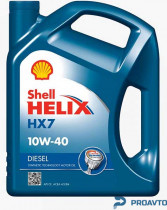 Масло моторное полусинтетическое Shell Helix Diesel HX7 10W-40, 4л 0019122