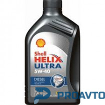 Масло моторное синтетическое Shell Helix Diesel Ultra 5W-40, 1л