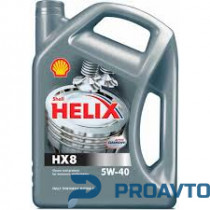 Масло моторное синтетическое Shell Helix HX8 5W-40, 4л