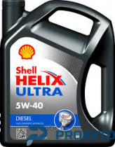 Масло моторное синтетическое Shell Helix Diesel Ultra 5W-40, 4л